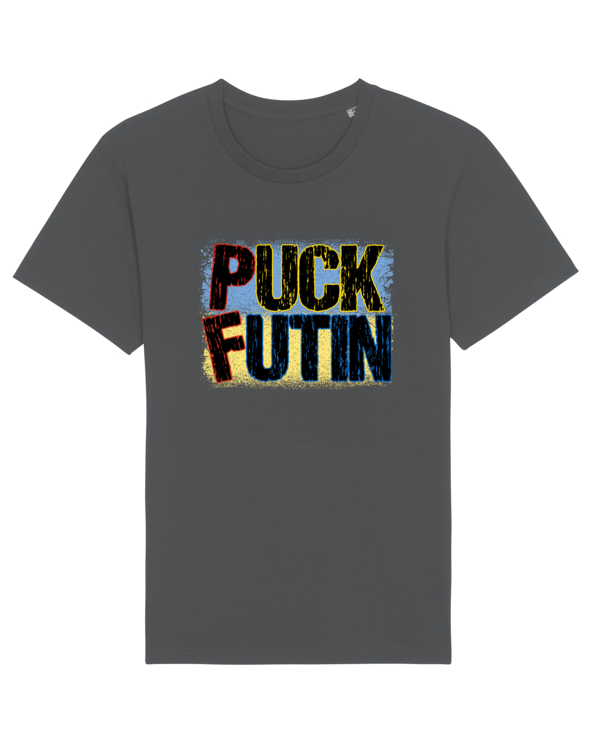 Tricou mânecă scurtă Unisex Rocker Anthracite
