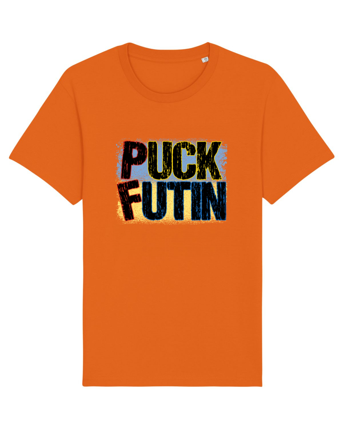 Tricou mânecă scurtă Unisex Rocker Bright Orange
