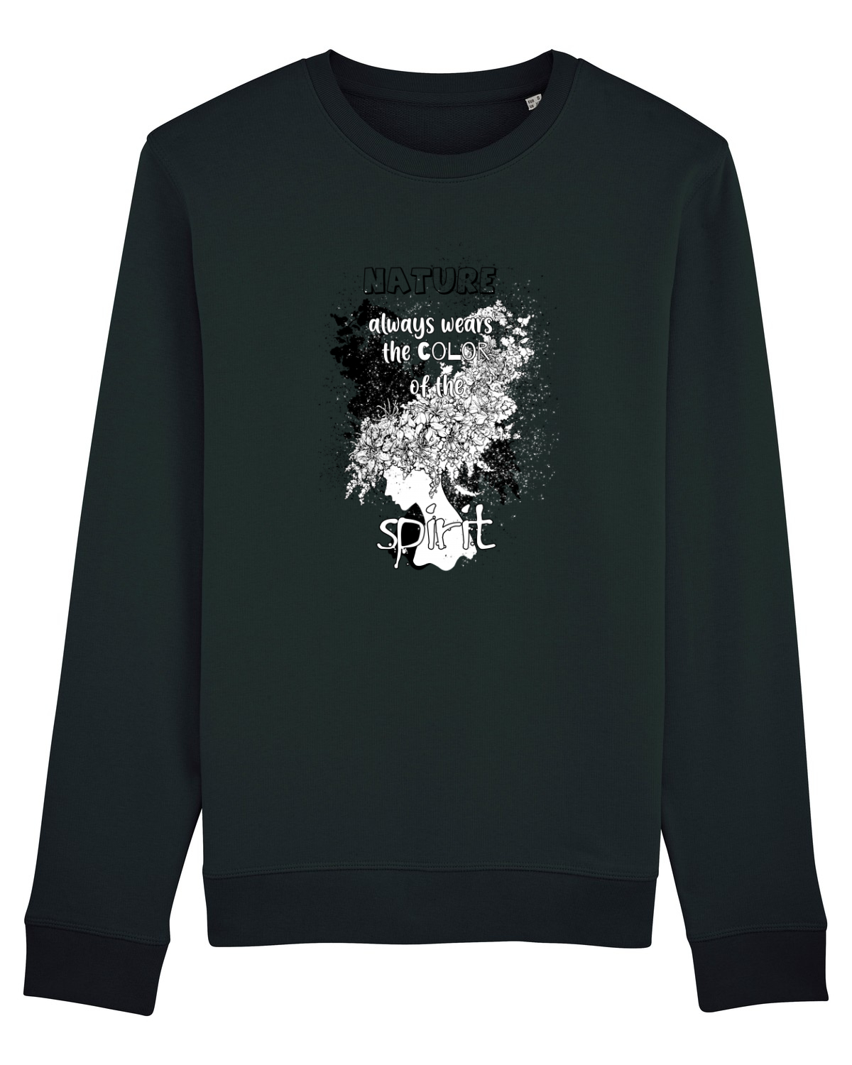 Bluză mânecă lungă Unisex Rise Black