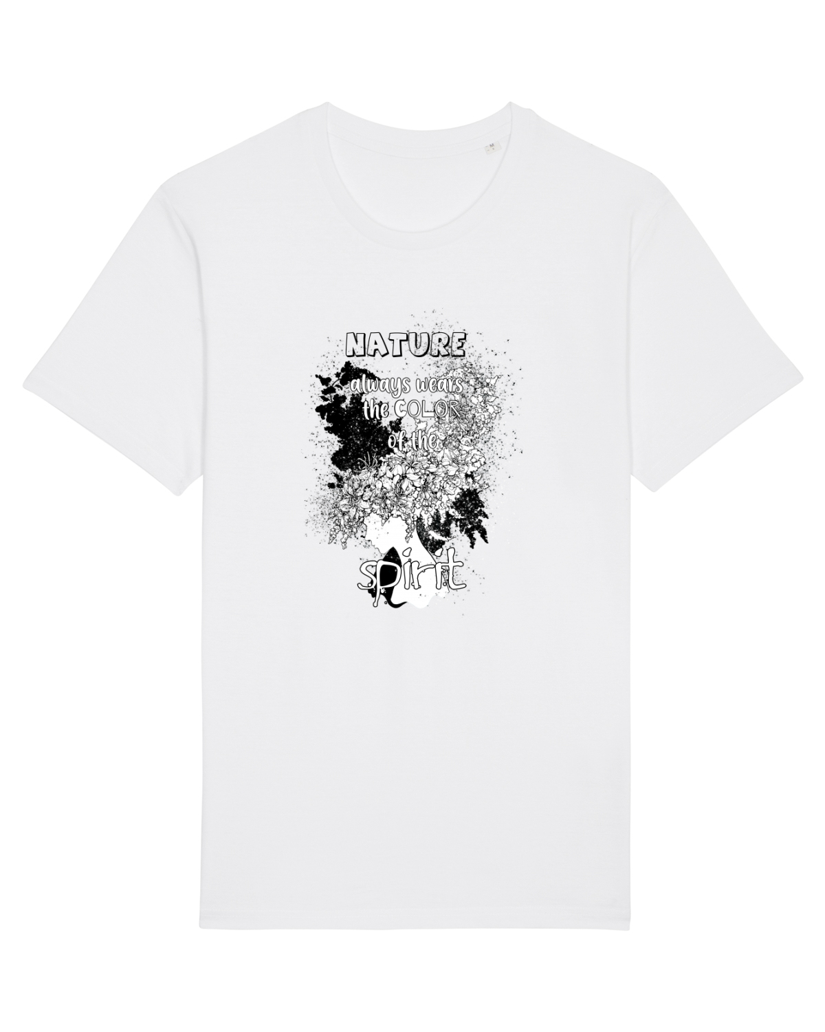 Tricou mânecă scurtă Unisex Rocker White