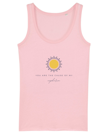 Cause of my euphoria  Cotton Pink