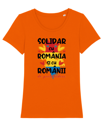 Solidar cu România Bright Orange