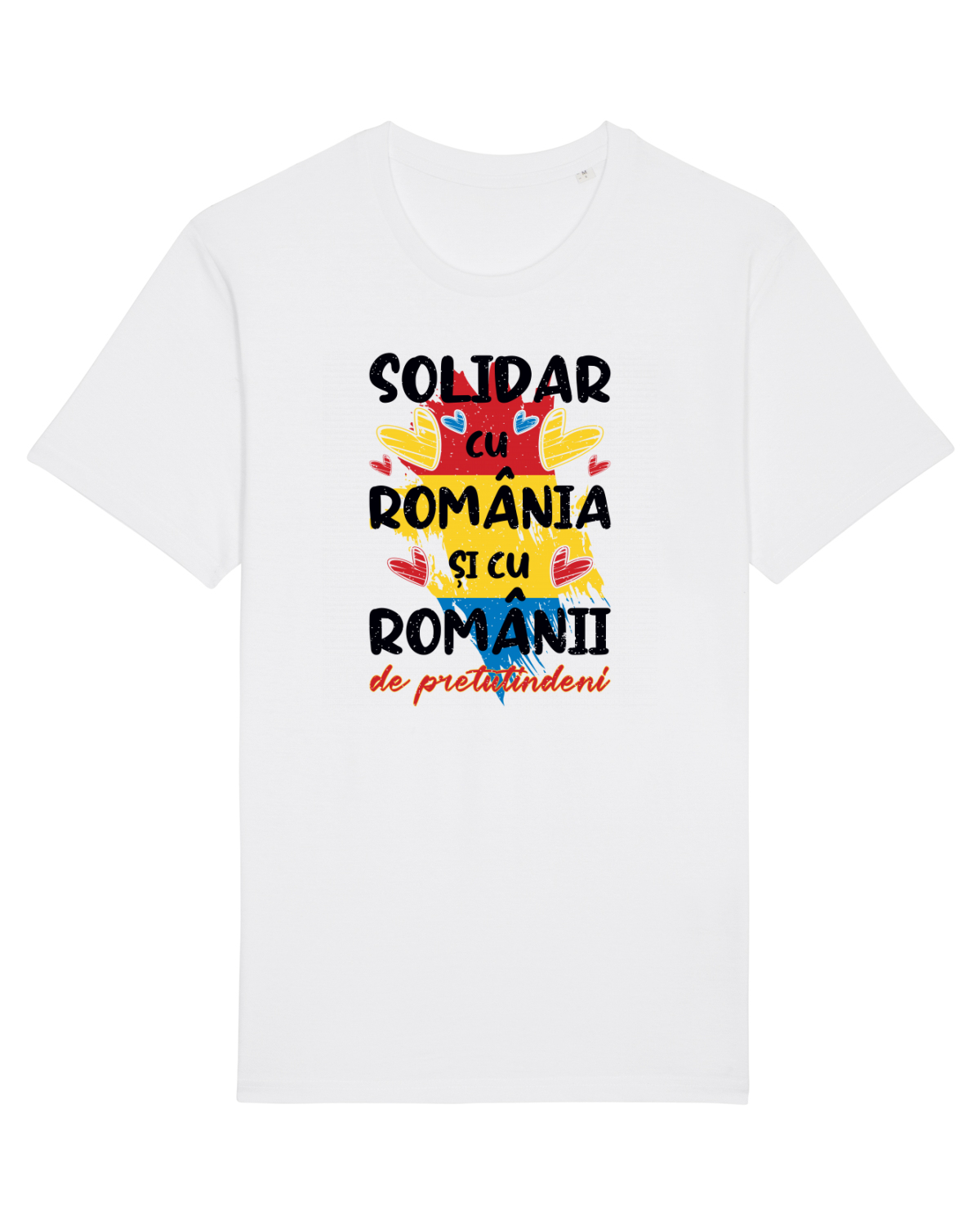 Tricou mânecă scurtă Unisex Rocker White