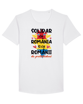 Solidar cu România White
