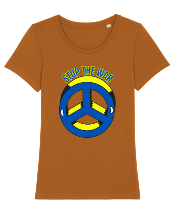 Stop The War Roasted Orange