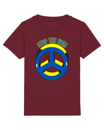 Stop The War Burgundy