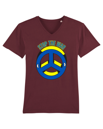 Stop The War Burgundy
