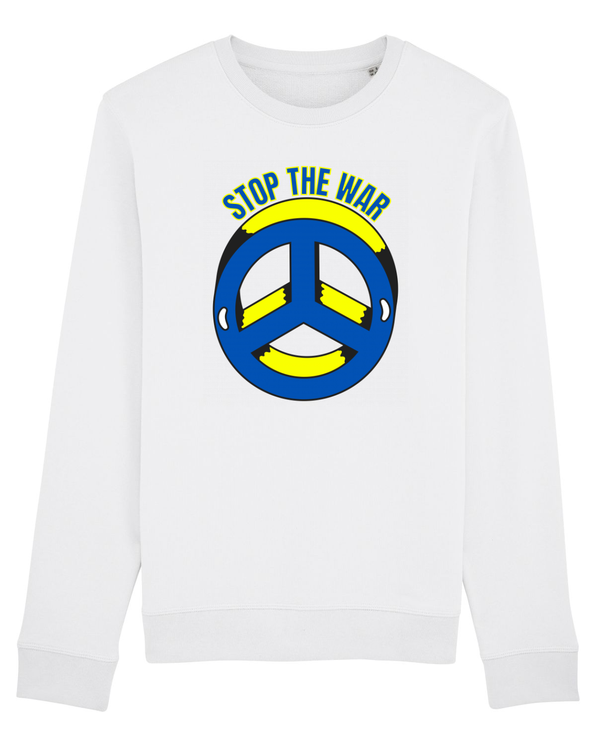 Bluză mânecă lungă Unisex Rise White