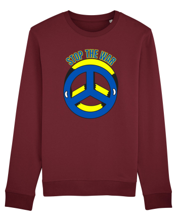 Stop The War Burgundy