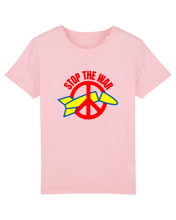Stop The War Cotton Pink