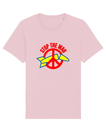 Stop The War Cotton Pink