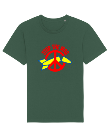 Stop The War Bottle Green