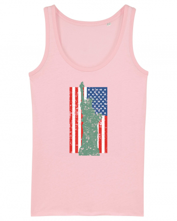 Liberty Statue NY Cotton Pink