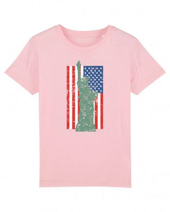 Liberty Statue NY Cotton Pink