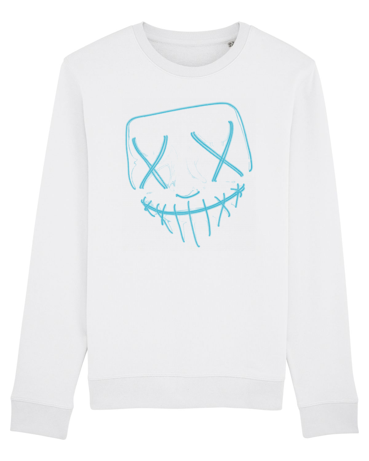 Bluză mânecă lungă Unisex Rise White