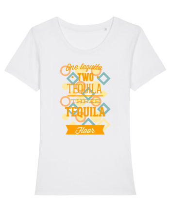 One Tequila Two Tequila Three Tequila Floor White