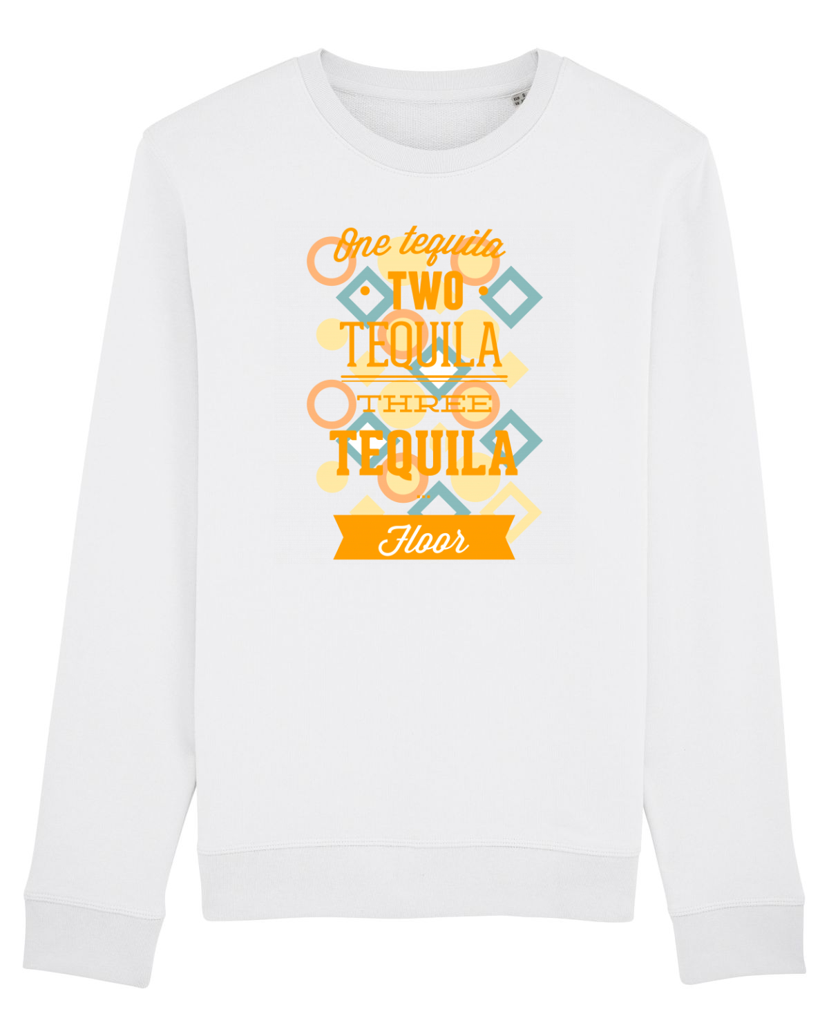 Bluză mânecă lungă Unisex Rise White