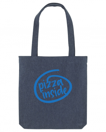 Pizza Inside Midnight Blue