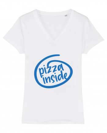 Pizza Inside White