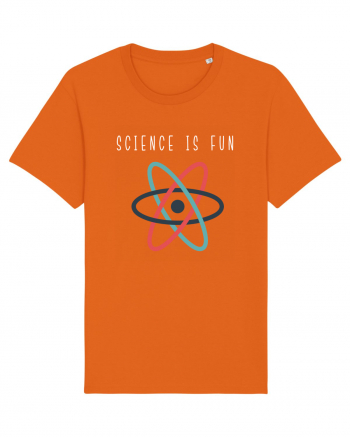 Science Is Fun Bright Orange