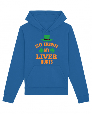 So Irish My Liver Hurts Royal Blue