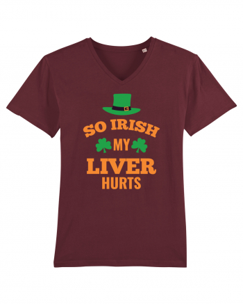 So Irish My Liver Hurts Burgundy