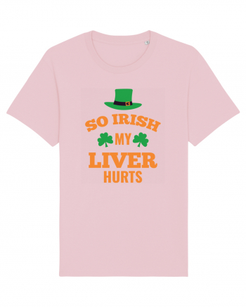 So Irish My Liver Hurts Cotton Pink