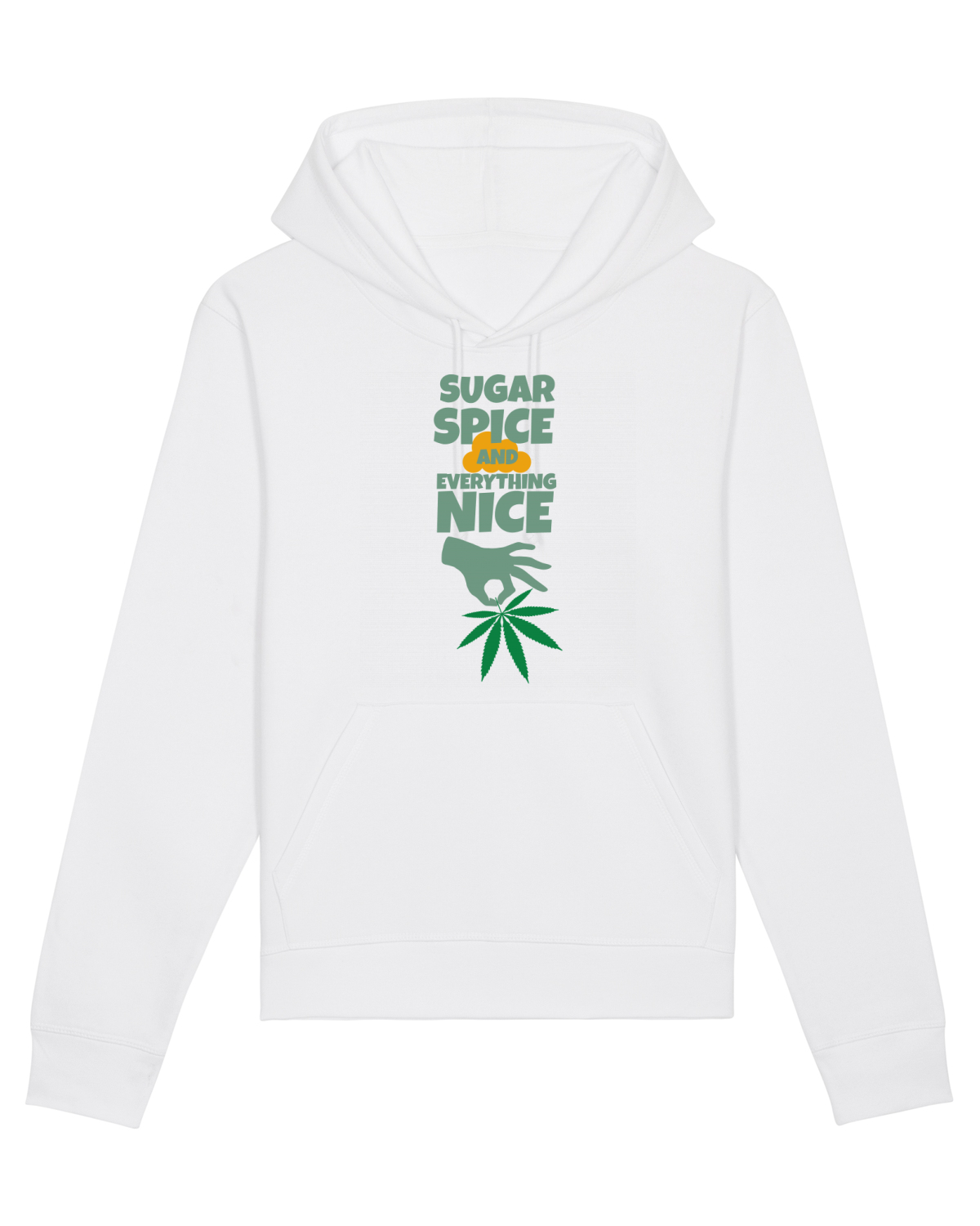 Hanorac Unisex Drummer White