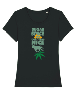 Sugar Spice And Everything Nice Tricou mânecă scurtă guler larg fitted Damă Expresser