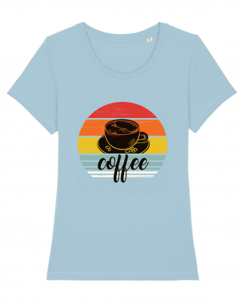 Sunset Coffee Sky Blue