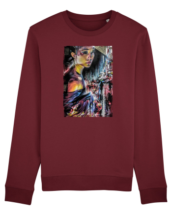 Tokyo Geisha Burgundy