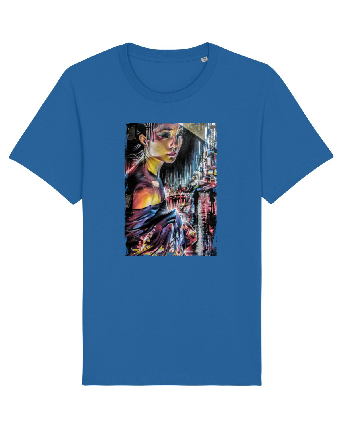 Tricou mânecă scurtă Unisex Rocker Royal Blue