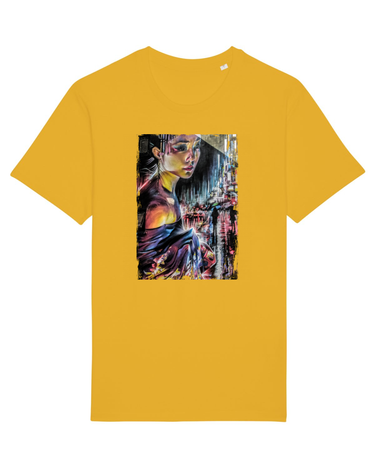 Tricou mânecă scurtă Unisex Rocker Spectra Yellow