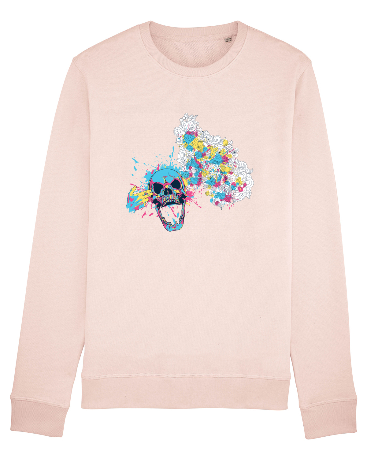 Bluză mânecă lungă Unisex Rise Candy Pink