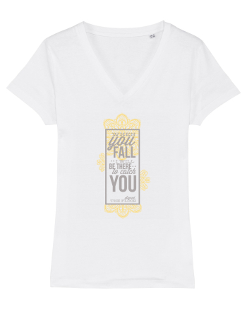 When You Fall I Will Be There To Catch You White