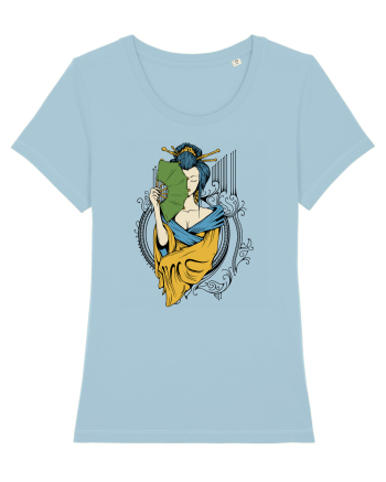 Young Geisha Sky Blue