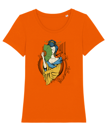 Young Geisha Bright Orange