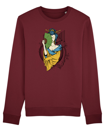 Young Geisha Burgundy