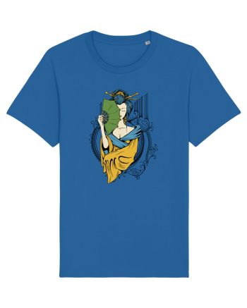 Young Geisha Royal Blue