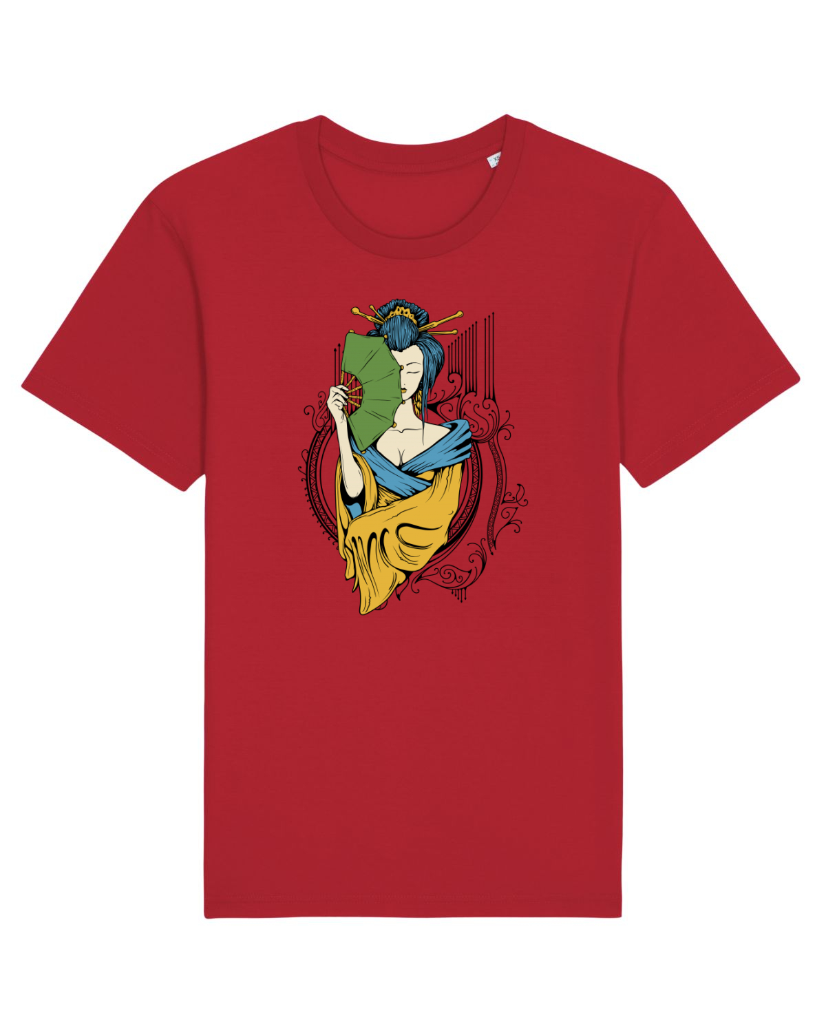 Tricou mânecă scurtă Unisex Rocker Red