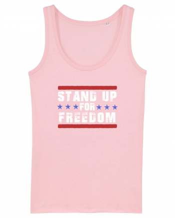 Stand Up for Freedom Cotton Pink