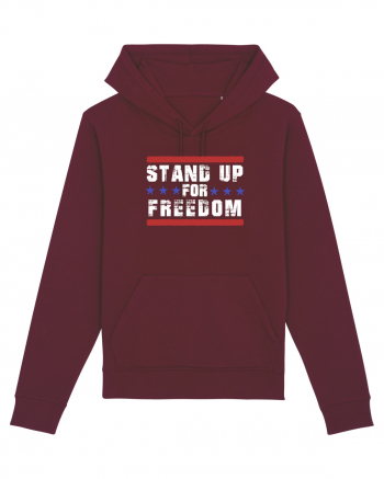 Stand Up for Freedom Burgundy