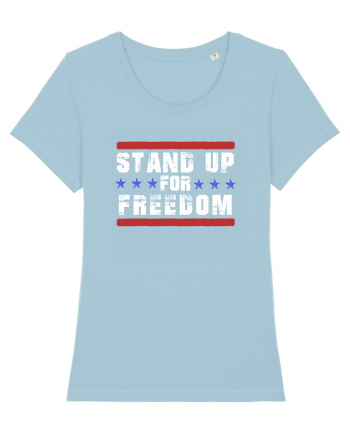 Stand Up for Freedom Sky Blue