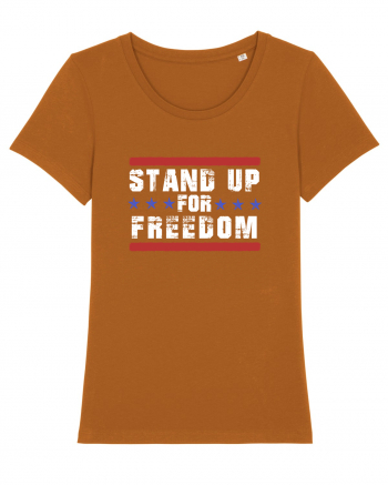 Stand Up for Freedom Roasted Orange