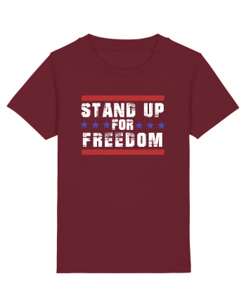 Stand Up for Freedom Burgundy