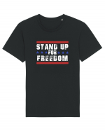 Stand Up for Freedom Tricou mânecă scurtă Unisex Rocker