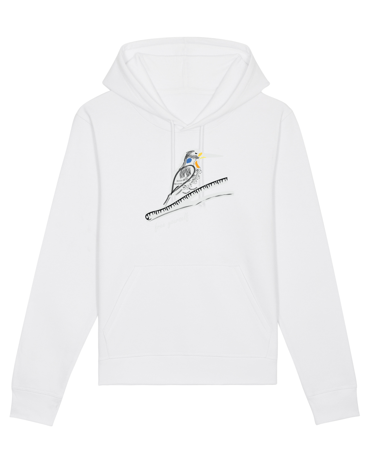 Hanorac Unisex Drummer White