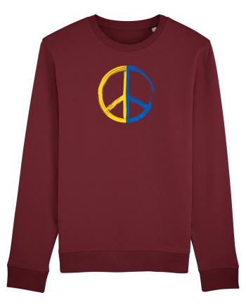 Peace! Burgundy