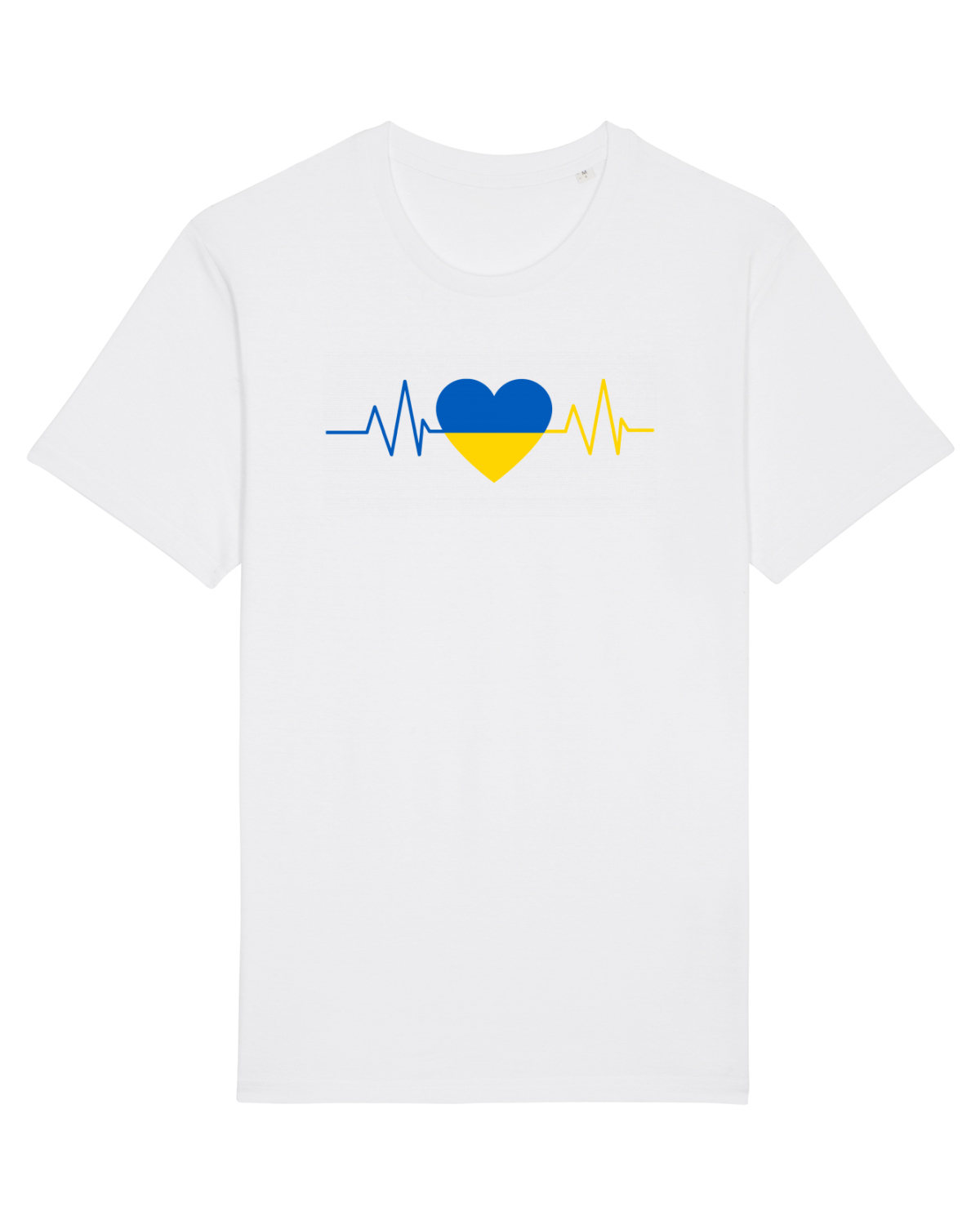 Tricou mânecă scurtă Unisex Rocker White