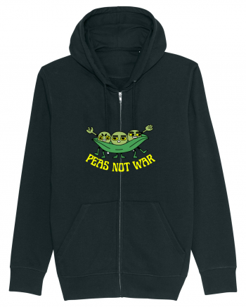 Peas Not War Black